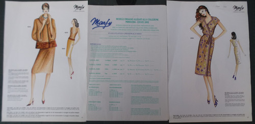 Cartamodello moda marfy - moda,