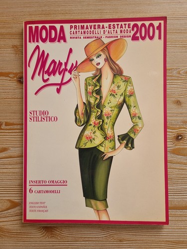 Rivista moda marfy 2001 - rivista,